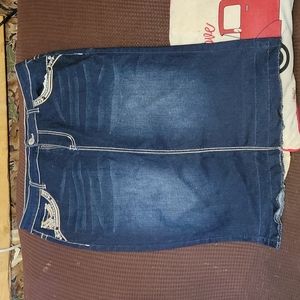 Denim skirt